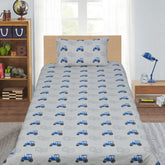Blue Tractor Time Comforter